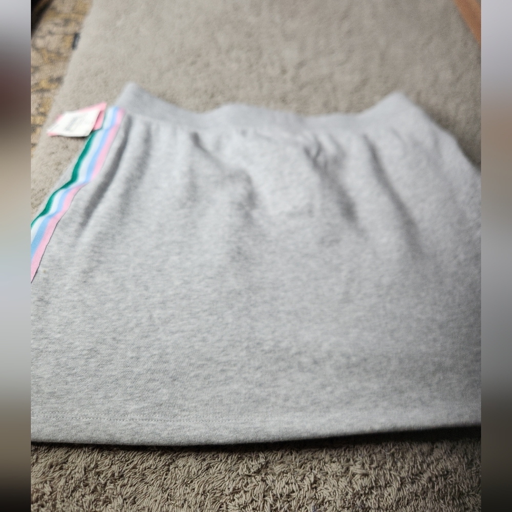 Women's Hello Kitty Colorblock Mini Graphic Skirt - Heather Gray M - Picture 10 of 14